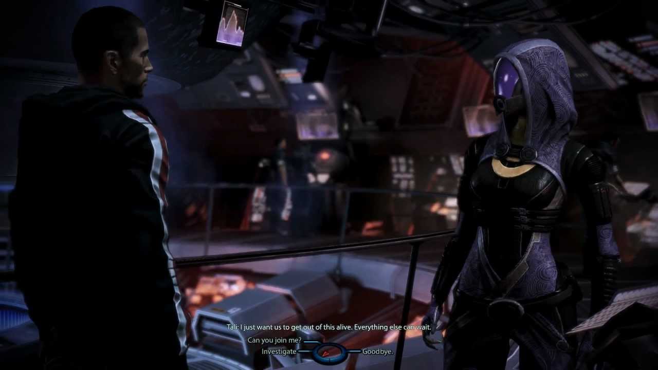 Mass Effect 3: Tali Romance #2: Catching up (v2: Exile) - YouTube.