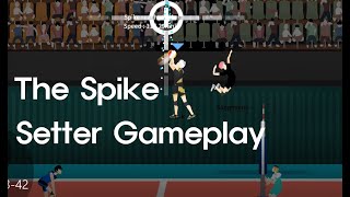 The Spike volleyball game - Playing Tournament mode as a Setter