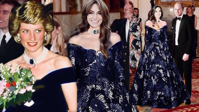 Princess Catherine stuns the world with her Diana inherited jewellry as She Rocked In Style! - YouTube