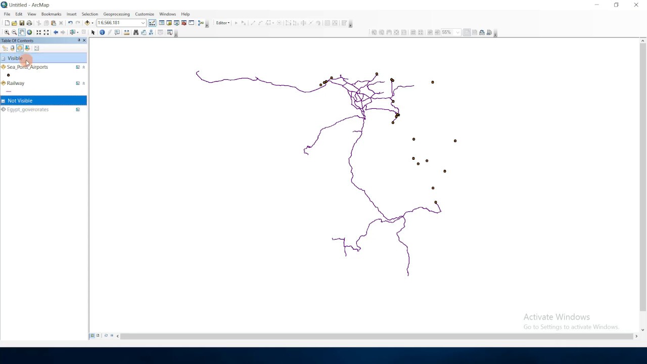 للمبتدئين من الصفر Arc Map | الدرس 1 : ما هو برنامج الـ Arc Map؟ والتجول داخل البرنامج