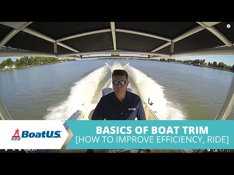 How To Trim Your Boat (Basics Of Boat Trim) | BoatUS