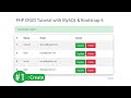 Php crud tutorial with mysql  bootstrap 4 1 create