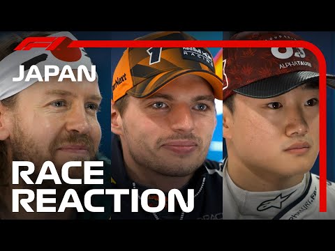 Drivers React After Championship-Winning Race! | 2022 Japanese Grand Prix