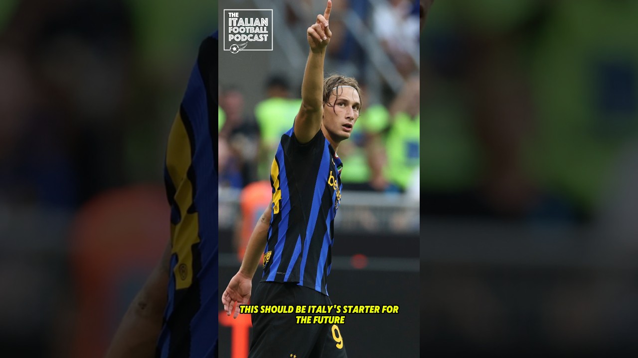 Pio Esposito continues to impress for Inter - Mancini MUST start him for Italy 🔵⚫️🇮🇹 #shorts