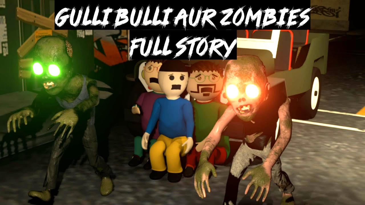 Gulli Bulli Aur Zombies Full Story  Gulli Bulli Horror Story  Make Joke Horror  Mjh
