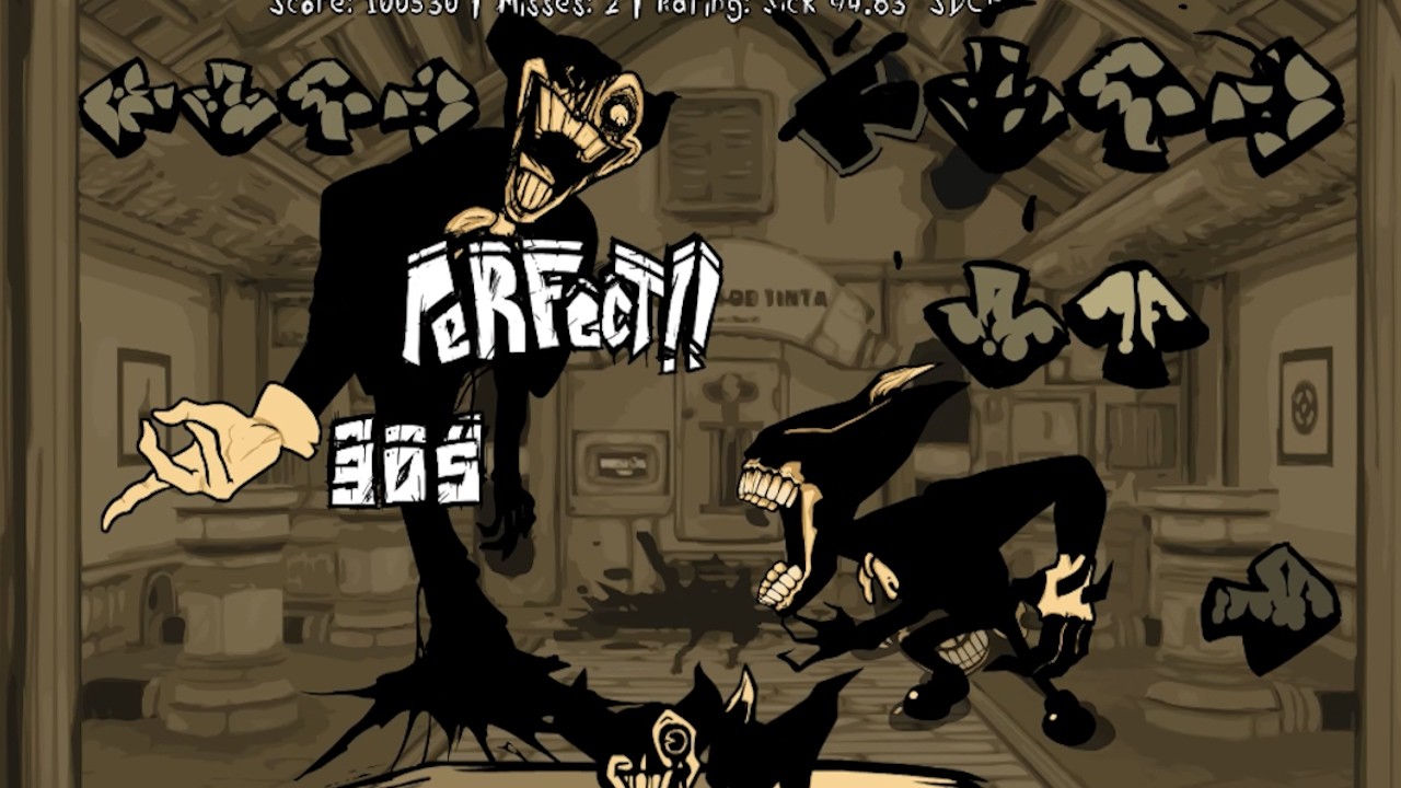 FNF BEST BENDY MOD IS FINALLY OUT - Ink Street Part 1 | Friday Night Funkin'