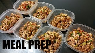 This is my healthy version of the chinese mapo tofu dish using ground
turkey!