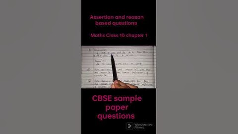 #CBSE Class 10 chapter 1 Real Numbers MCQs | CLASS10 SAMPLE PAPER QUESTIONS | CBSE class 10th MCQ