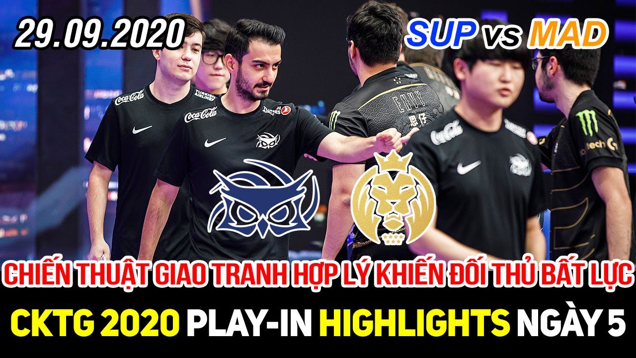 [CKTG 2020 Play-in] SUP vs MAD Game 3 Highlights | KakAo thi đấu quá ổn định giúp đội nhà có ưu thế
