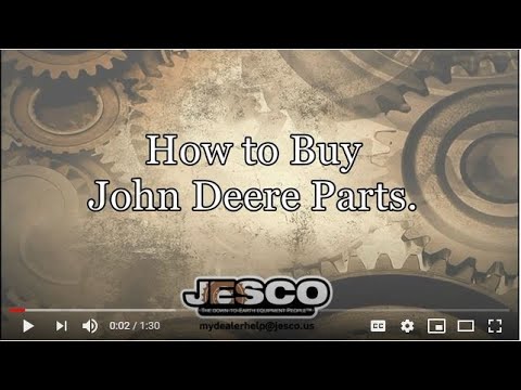 MyDealer How to Buy John Deere Parts Demo