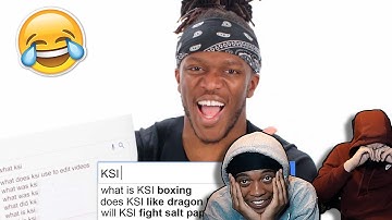 AMERICANS REACT TO KSI ANSWERS THE WEB