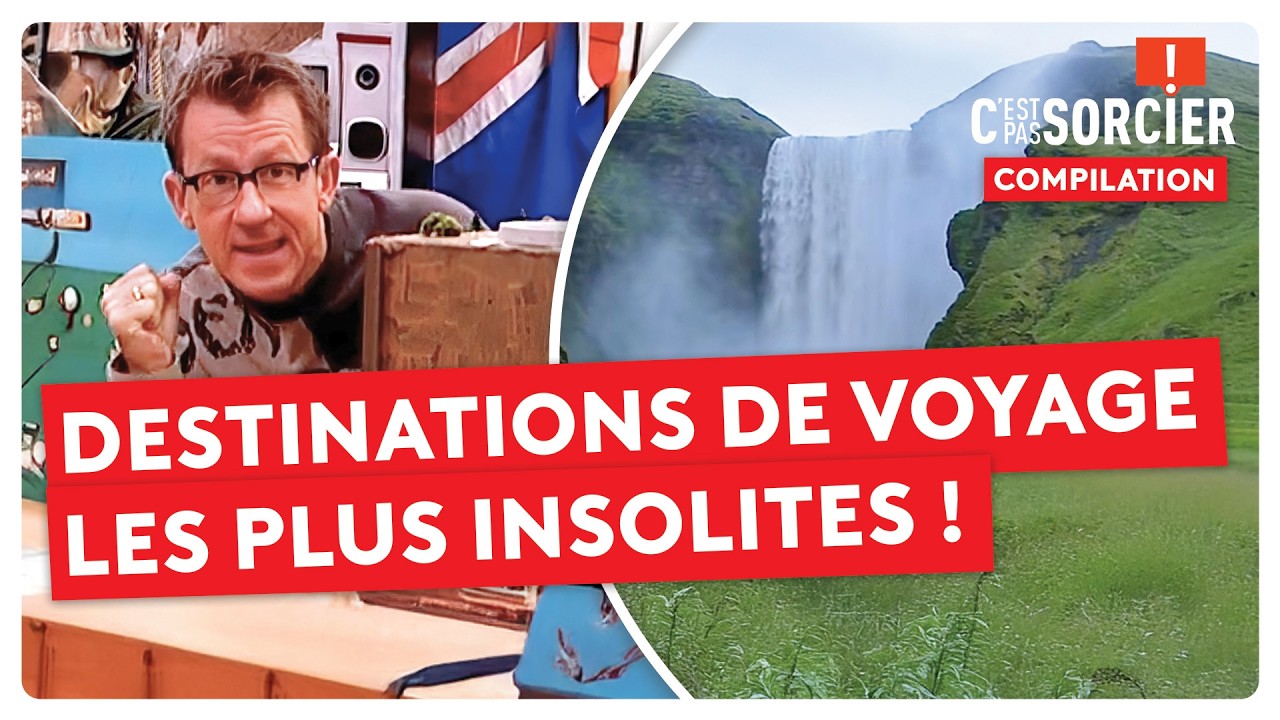Les destinations de voyage les plus insolites ! - Compilation
