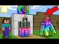 Minecraft NOOB vs PRO: NOOB FILLED MOLD THIS RAINBOW LIQUID TO CREATE NEW GOLEM! 100% trolling