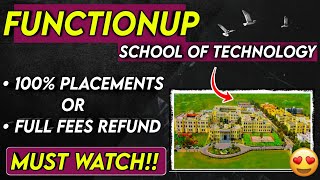 100% Placements!! | FunctionUp School of Technology | Admission Process | Placements | Fees