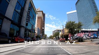 Driving Tucson, Arizona 4K Street View Car Tour
