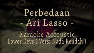 Ari Lasso - Perbedaan Karaoke Akustik Versi Nada Rendah  Lower Keys