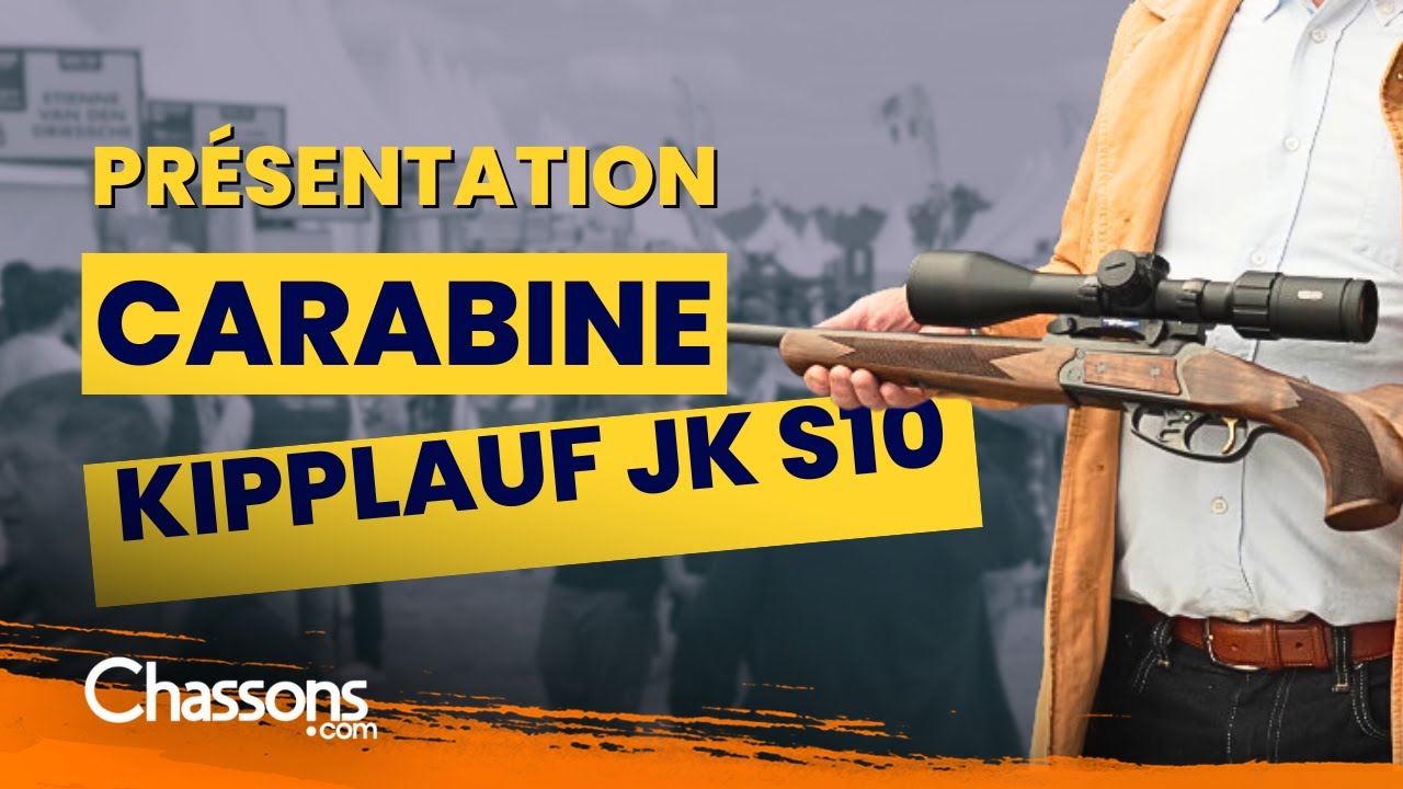 Présentation de la carabine kipplauf JK S10
