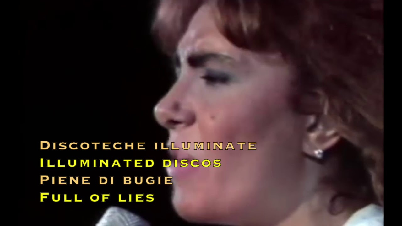 Loredana Bertè - Il Mare D'Inverno - Live 1984 (English Lyrics on the