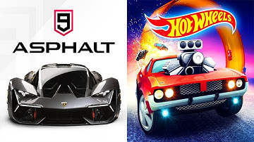 Asphalt 9 Legends VS Hot Wheels Infinite Loop | Graphics & Gameplay Comparison