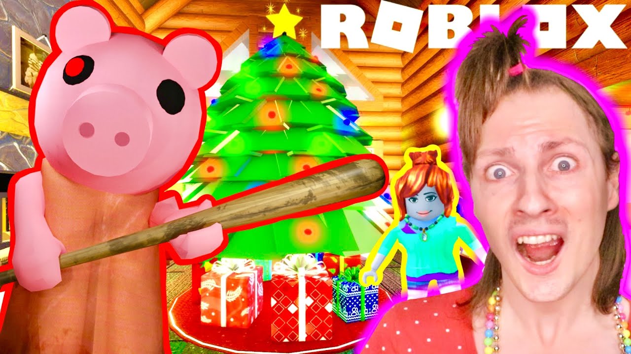 PIGGY : Je JOUE avec mes ABONNÉS contre le COCHON PSYCHOPATHE trop MÉCHANT ! ROBLOX Nadège Candle