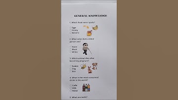 General knowledge quiz!! #quiztime #trivia #generalknowledge