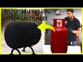 [DIY] Portable BBQ Grill / Oven from Gas cylinder