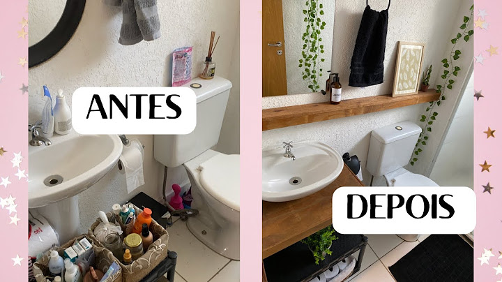 Consegui transformar esse banheiro gastando o mínimo possível - O resultado é incrível! Gisele Souza