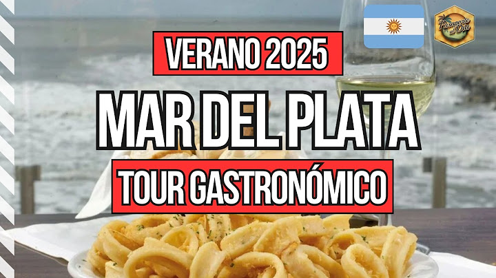 [2025] Where to eat in Mar del Plata 🍕 Summer 🇦🇷 Food tour of the happy ✅ Bonus [4K]