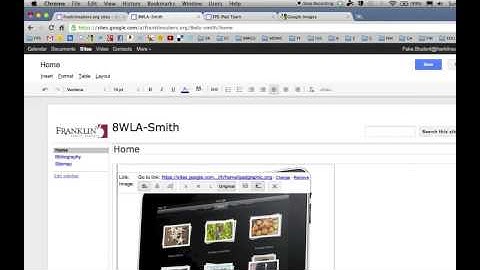 GSites4a - How To Add Images to Google Sites