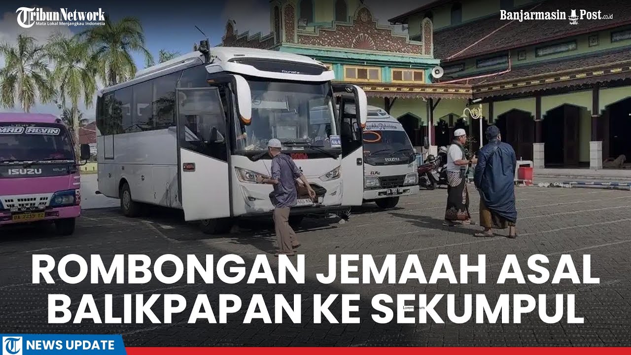 Rombongan Jemaah asal Balikpapan Ziarahi Makam Guru Zuhdi, Sebelum Hadiri Momen 5 Rajab Sekumpul