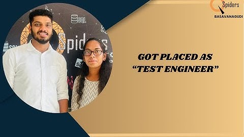 Congratulations "PALLAVI.G" for getting placed as " TEST ENGINEER "