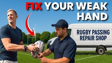 Improve your Weak-Hand Pass in Rugby – 🚨3 Drills to TRANSFORM your PASS🚨