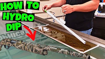 How to hydro dip shotgun barrels