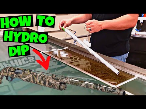 How to hydro dip shotgun barrels