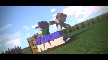 Intro Template Minecraft PvP Blender,AE Free