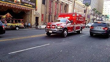 Lafd rescue 41 responding code 3