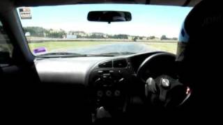 1998 Mitsubishi Mirage CE CJ2A (CJ4A bodyshape) @ Wakefield Park circuit Australia