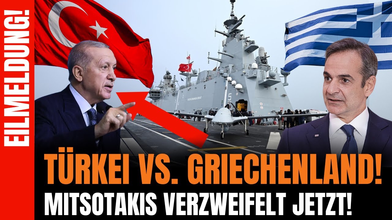 🚨UNFASSBAR!! Türkei demütigt Griechenland vor EU & NATO – Mitsotakis dreht durch!