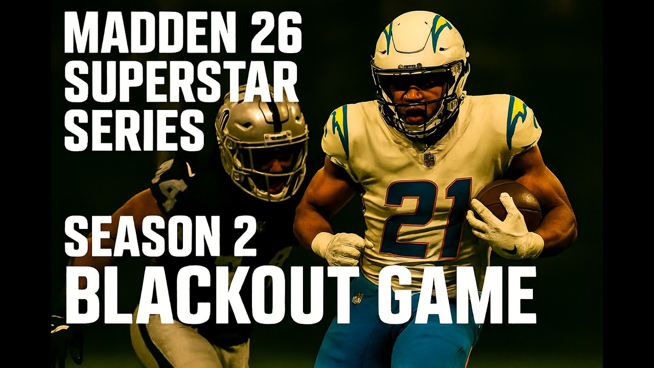 Madden Superstar E15 Blackout Game