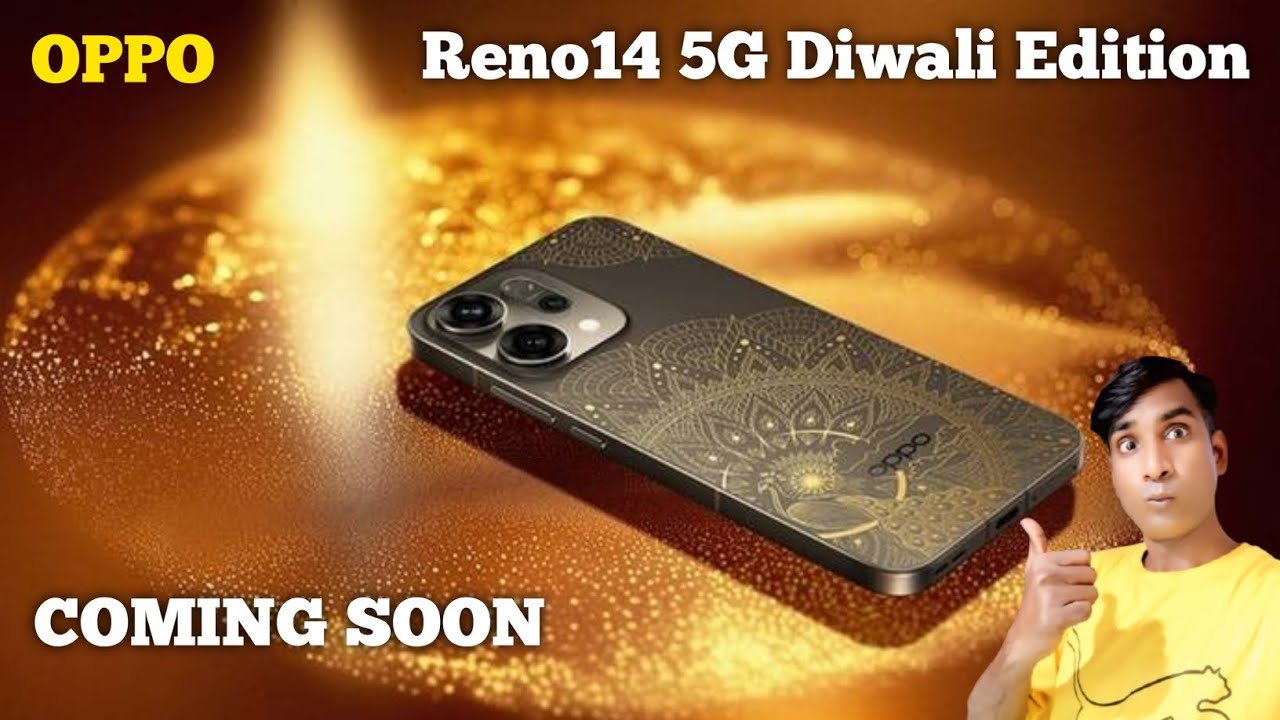 OPPO Reno 14 5G Diwali Edition Coming Soon 🔥