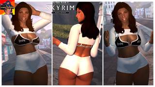 Spring Sports Wear | TESV: Skyrim Pin Up Photography by Jadum the Legendary