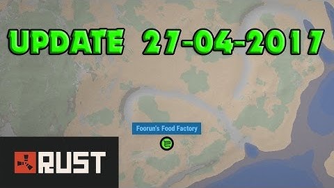 Rust Update 27-04-2017 - AI Updates, Muzzlebrake Nerf, Tweaks & More!