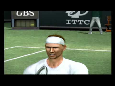 Smash Court Tennis Pro Tournament 2 (PS2) - Bronze Knights Classic Tournament (Game Play)