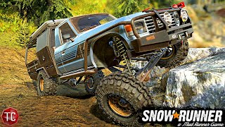 SnowRunner: NEW Land Cruiser Ute REALISTIC OFF-ROAD ADVENTURE! (Console Mod Gameplay)