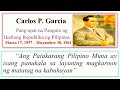 19571961 carlos pgarcia cabinet members