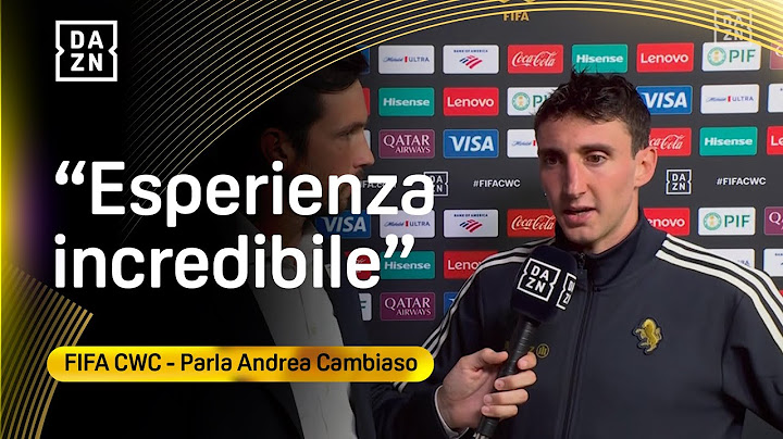 Juve, CAMBIASO: “Ho qualche rimpianto! Mondiale per Club esperienza incredibile” | FIFA CWC | DAZN