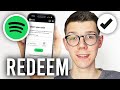 How To Redeem Spotify Code - Full Guide