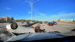 UNAWARE DRIVER CASUE BRUTAL HIGHWAY CRASH | DASHCAM STORIES #97