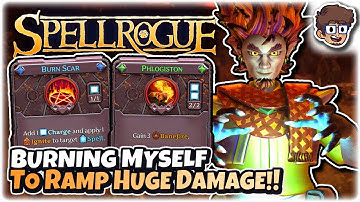 Burning MYSELF For Huge Ramping Damage!! | Dice-Based Roguelike | SpellRogue