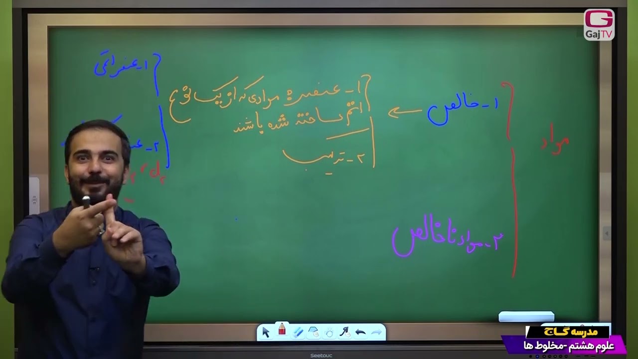 پایه هشتم- علوم- جلسه اول